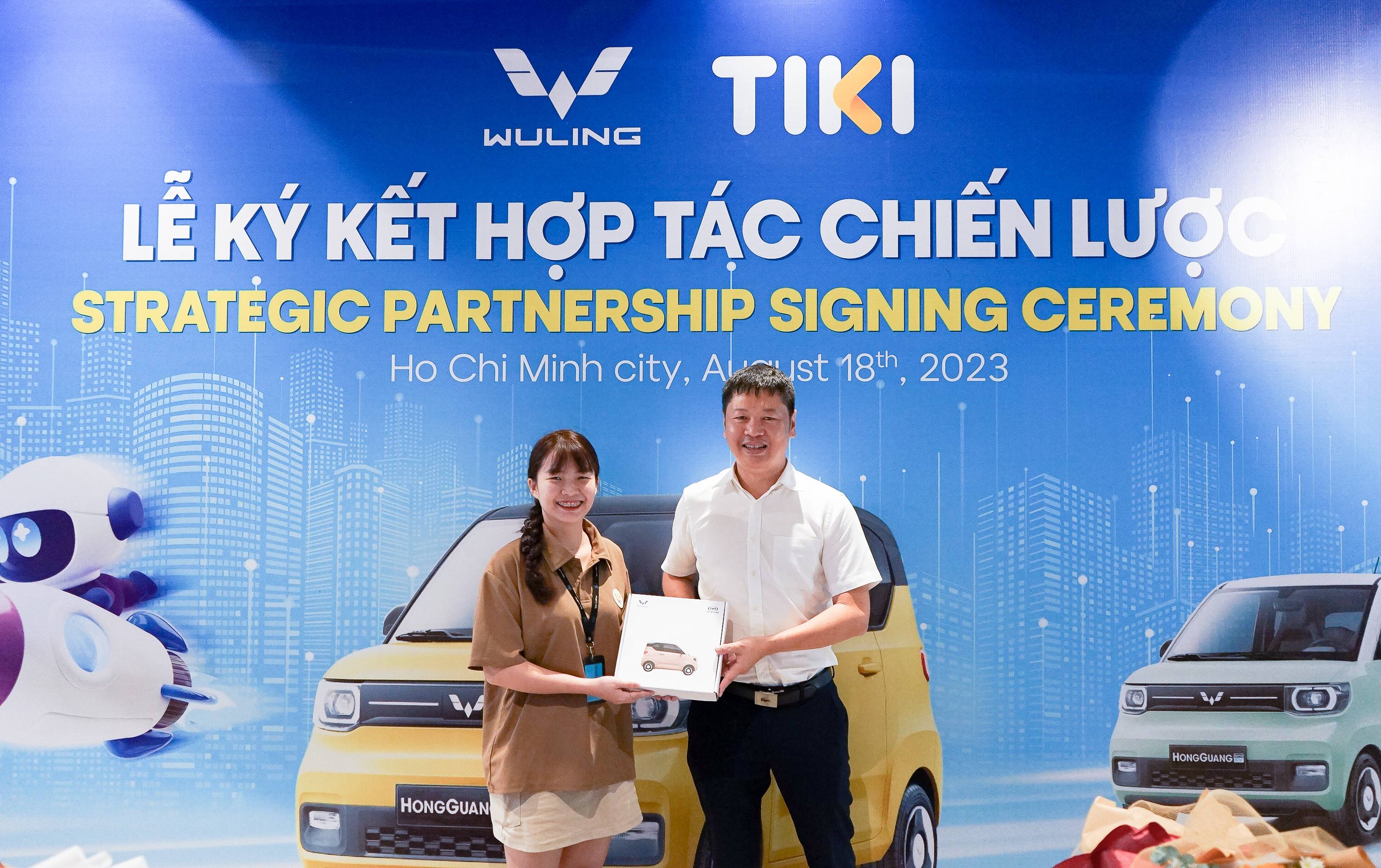 TMT Motors ký hợp tác với sàn thương mại điện tử Tiki
